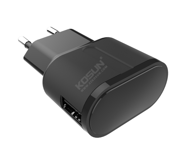 5W/12W Single USB Port European Wall Charger